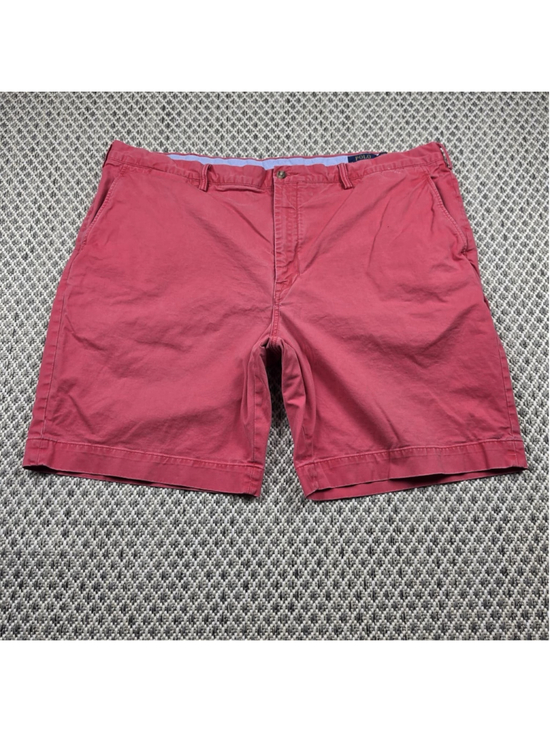 Polo Ralph Lauren Other - Polo Ralph Lauren Classic Fit Chino Shorts Pink Cotton Mens Size 44 Big